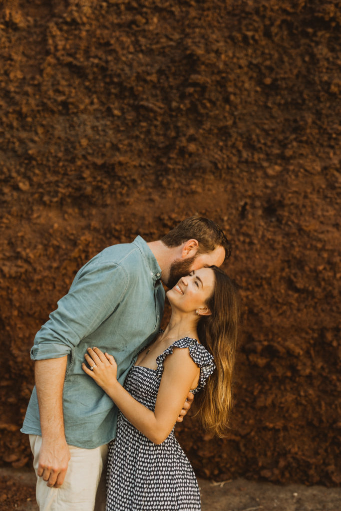 maui photographer sunset couple photos couple laughing on the beach